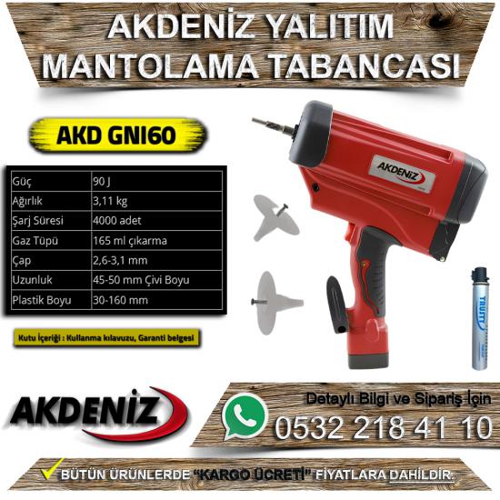 Akdeniz AKD GNI60 Yalıtım-Mantolama Tabancası