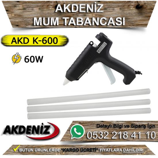 Akdeniz AKD K-600 Mum Tabancası (60W)