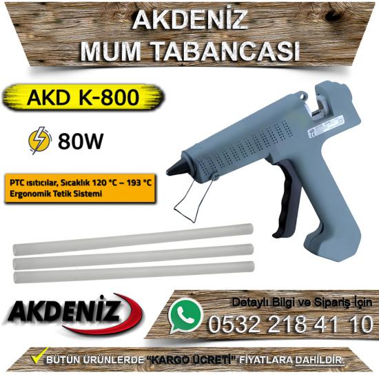 Akdeniz AKD K-800 Mum Tabancası (80W)