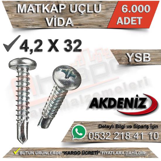 Akdeniz Matkap Uçlu Vida Ysb 4,2X32 (6.000 Adet), Akdeniz Matkap Uçlu Vida Ysb 4,2X32, Akdeniz, Matkap, Uçlu, Vida, Ysb, 4,2X32, Akdeniz Vida, Matkap Uçlu Vida, Ysb Vida, 4.2X32 Vida, Akdeniz Vida 4.2