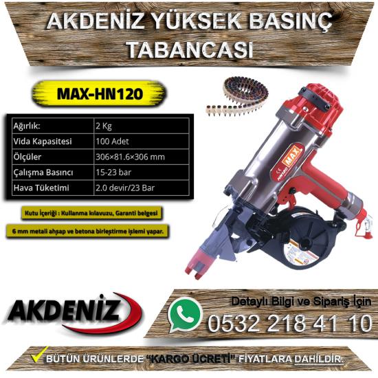 Akdeniz MAX HN120 Yüksek Basınç Tabancası