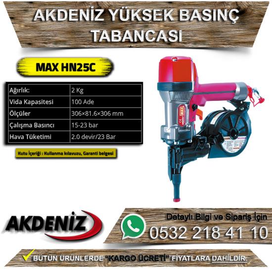 Akdeniz MAX HN25C Yüksek Basınç Tabancası