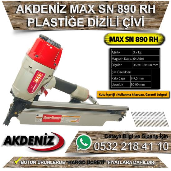 Akdeniz MAX SN 890 RH Plastiğe Dizili Çivi Tabancası