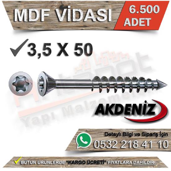 Akdeniz MDF Vidası 3.4X50 (6.500 Adet), Akdeniz MDF Vidası 3.4X50, Akdeniz, MDF, Vidası, 3.4X50, Akdeniz MDF Vidası,  MDF Vidası, Akdeniz Vida, MDF Vidası 3.4X50