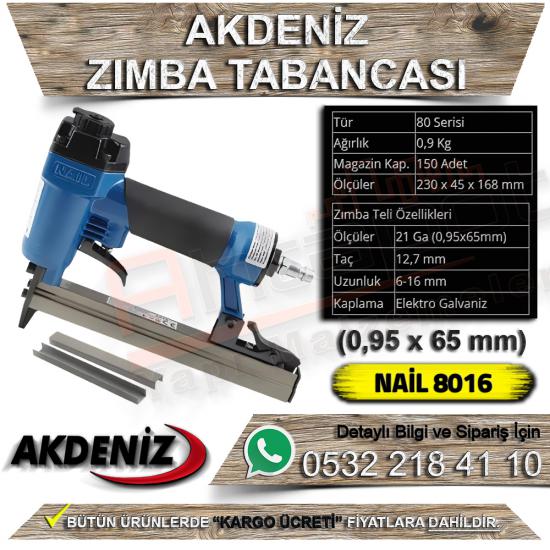 Akdeniz NAIL 8016 Zımba Tabancası