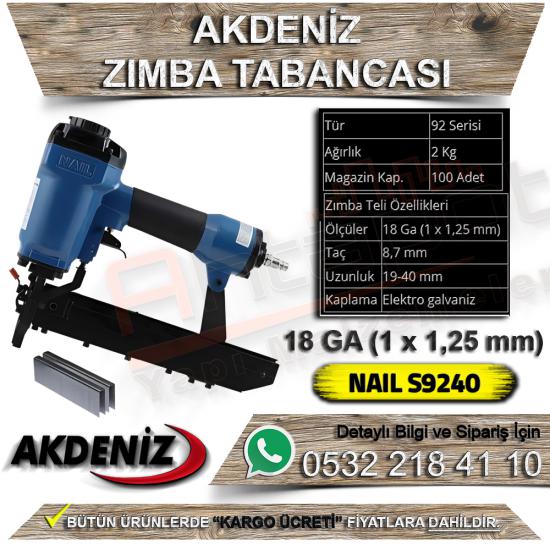 Akdeniz NAIL S9240 Zımba Tabancası