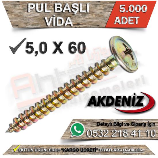 Akdeniz Pul Başlı Vida 5.0X60 (5.000 Adet), Akdeniz Pul Başlı Vida 5.0X60, Akdeniz, Pul, Başlı, Vida, 5.0X60, Akdeniz Pul Başlı Vida, Pul Başlı Vida, Pul Vida, Akdeniz Vida, Akdeniz Vida 5.0X60