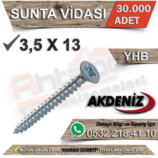 Akdeniz Sunta Vidası 3.5X13 (30.000 Adet), Akdeniz Sunta Vidası 3.5X13, Akdeniz, Sunta, Vidası, 3.5X13, Akdeniz Sunta Vidası, Sunta Vidası, Akdeniz Vida, Sunta Vidası 3.5X13, Sunta Vidası 3.5*13