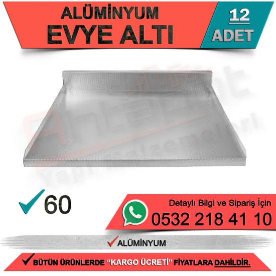 Alüminyum Evye Altı 60 Cm (12 Adet)