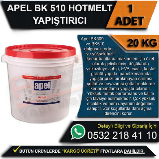 Apel BK 510 Hotmelt Yapıştırıcı Kova 20 Kg (1 Adet), Apel, BK 510, Hotmelt, Yapıştırıcı, Kova, 20 Kg, Apel BK 510, Hotmelt Yapıştırıcı, Apel Hotmelt Yapıştırıcı, Toptan Tutkal, Apel BK 510 Tutkal