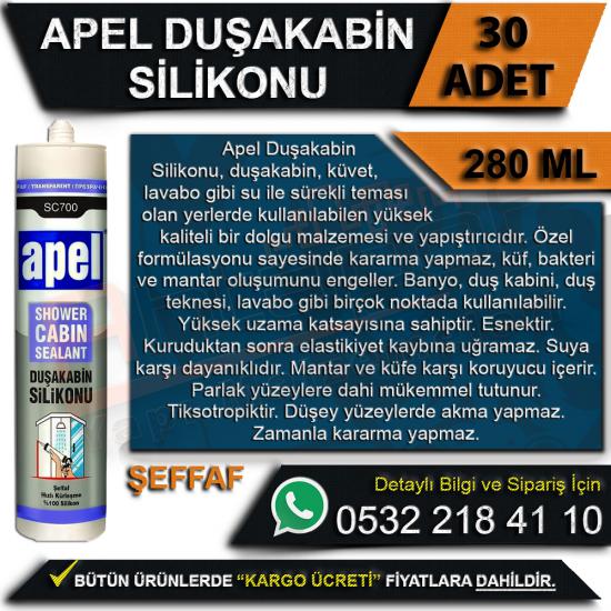 Apel Duşakabin Silikonu Şeffaf 280 Ml (30 Adet), Apel Duşakabin Silikonu Şeffaf 280 Ml, Apel, Duşakabin, Silikonu, Şeffaf, 280 Ml, Apel Duşakabin Silikonu, Şeffaf Silikon, Toptan Silikon, Duşakabin Si