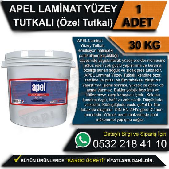 Apel Laminat Yüzey Tutkalı (Özel Tutkal) Kova 30 Kg (1 Adet), Apel, Laminat, Yüzey, Tutkalı, (Özel Tutkal), Kova, 30 Kg, Apel Laminat Yüzey Tutkalı, (Özel Tutkal) Apel Tutkal, Laminat Tutkalı, Yüzey T