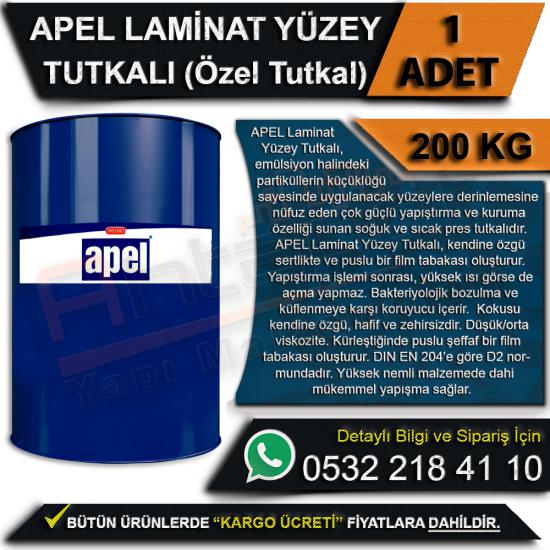 Apel Laminat Yüzey Tutkalı (Özel Tutkal) Varil 200 Kg (1 Adet), Apel, Laminat, Yüzey, Tutkalı, (Özel Tutkal), Varil, 200 Kg, Apel Laminat Yüzey Tutkalı, (Özel Tutkal) Apel Tutkal, Laminat Tutkalı, Yüz