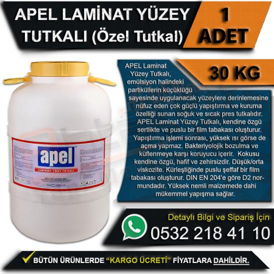 Apel Laminat Yüzey Tutkalı (Özel Tutkal) Bidon 30 Kg (1 Adet), Apel, Laminat, Yüzey, Tutkalı, (Özel Tutkal), Bidon, 30 Kg, Apel Laminat Yüzey Tutkalı, (Özel Tutkal) Apel Tutkal, Laminat Tutkalı, Yüzey