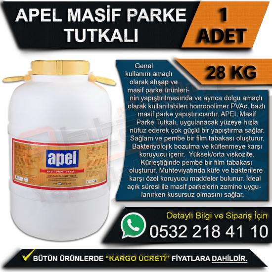 Apel Masif Parke Tutkalı Bidon 28 Kg (1 Adet), Apel, Masif, Parke, Tutkalı, Bidon, 28 Kg, Apel Masif Parke Tutkalı, Apel Tutkal, Masif Tutkalı, Parke Tutkalı, Toptan Tutkal, Masif Parke Tutkalı