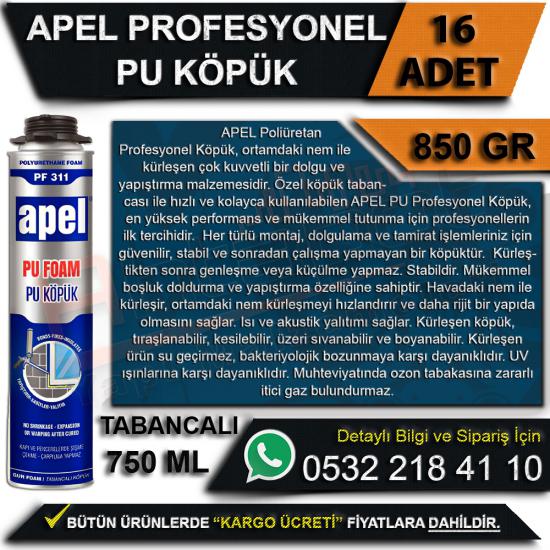 APEL Profesyonel Köpük Tabancalı 850 Gr (16 Adet), APEL, Profesyonel, Köpük, Tabancalı, 850 Gr, APEL Profesyonel Köpük, Tabancalı Köpük, 850 Gr Köpük, APEL Köpük, Profesyonel Köpük, Apel Tabancalı, To