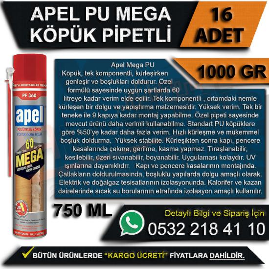 Apel Pu Mega Köpük Pipetli 1000 Gr (16 Adet), Apel, Pu, Mega, Köpük, Pipetli, 1000 Gr, Apel Pu Mega Köpük, Pipetli Köpük, 1000 Gr Köpük, Apel Köpük, Pu Köpük, Mega Köpük, Apel Pu Köpük, Apel Mega Köpü