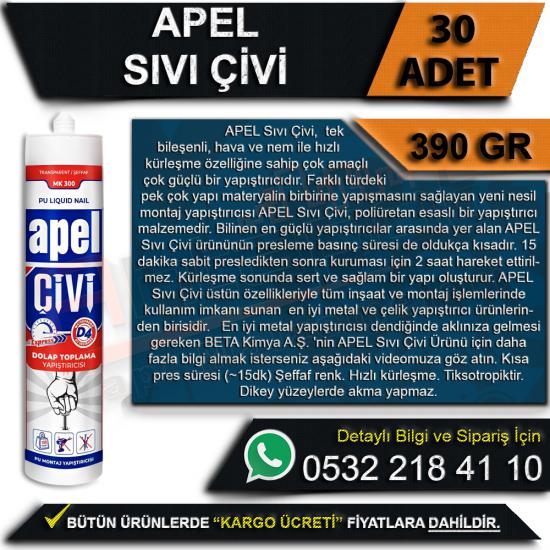 Apel Pu Sıvı Çivi 390 Gr (30 Adet), Apel Pu Sıvı Çivi 390 Gr, Apel, Pu, Sıvı, Çivi, 390 Gr, Apel Pu Sıvı Çivi, Pu Sıvı Çivi, Apel Sıvı Çivi, Sıvı Çivi, Toptan Sıvı Çivi