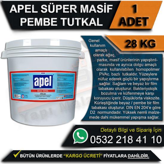 Apel Süper Pembe Masif Tutkalı 28 Kg (1 Adet), Apel, Süper, Pembe, Masif, Tutkalı, 28 Kg, Apel Süper Pembe Masif Tutkalı, Apel Tutkal, Süper Pembe Masif Tutkalı, Toptan Tutkal, Masif Tutkalı, Süper Be