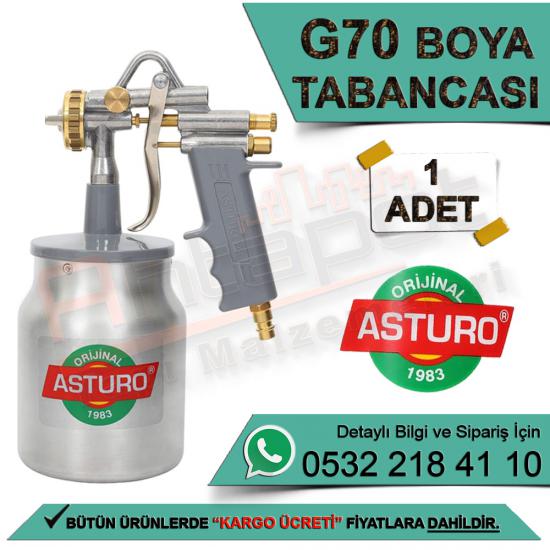 Asturo G70 Boya Tabancası (1 Adet), Asturo G70 Boya Tabancası, Asturo, G70, Boya, Tabancası, Asturo G70, Boya Tabancası, Asturo Tabanca, G70 Boya Tabancası