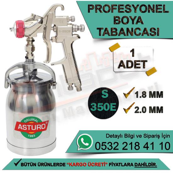 Asturo Profesyonel Boya Tabancası S 350e (1 Adet), Asturo Profesyonel Boya Tabancası S 350e, Asturo, Profesyonel, Boya, Tabancası, S 350e, Asturo Boya Tabancası S 350e, Asturo Boya Tabancası, Boya Tab