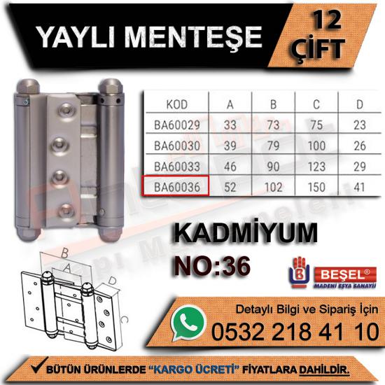 Beşel Yaylı Menteşe Kadmiyum No:36 (12 Çift), Beşel BA60036KD, Beşel, Yaylı, Menteşe, Kadmiyum, No:36, Beşel Yaylı Menteşe Kadmiyum No:36, Beşel Yaylı Menteşe, Yaylı Menteşe, Toptan Yaylı Menteşe, Yay