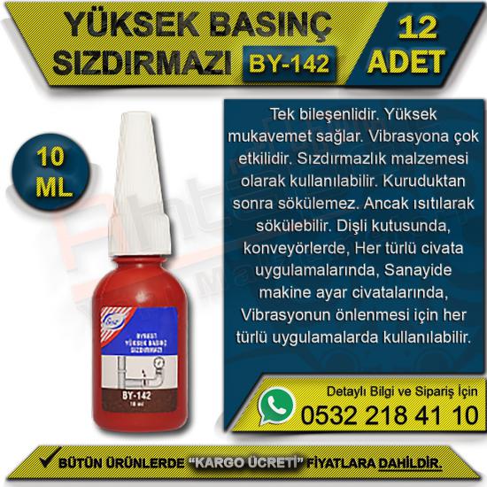 Bybest Yüksek Basınç Sızdırmazı By-142 10 Ml (12 Adet), Bybest Yüksek Basınç Sızdırmazı By-142 10 Ml, Bybest, Yüksek, Basınç, Sızdırmazı, By-142, 10 Ml, Yüksek Basınç Sızdırmazı By-142, Yüksek Basınç