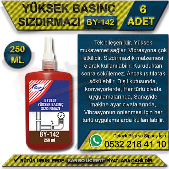 Bybest Yüksek Basınç Sızdırmazı By-142 250 Ml (6 Adet), Bybest Yüksek Basınç Sızdırmazı By-142 250 Ml, Bybest, Yüksek, Basınç, Sızdırmazı, By-142, 250 Ml, Yüksek Basınç Sızdırmazı By-142, Yüksek Basın