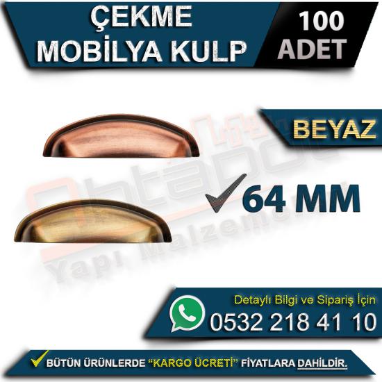 Çekme Mobilya Kulp 64 Mm Beyaz (100 Adet), Çekme, Mobilya, Kulp, 64 Mm, Beyaz, Çekme Mobilya Kulp, 96 Mm Beyaz Çekme Kulp, Çekme Kulp, Mobilya Çekme Kulp, Çekme Kulp 64 Mm, Mobilya Kulp