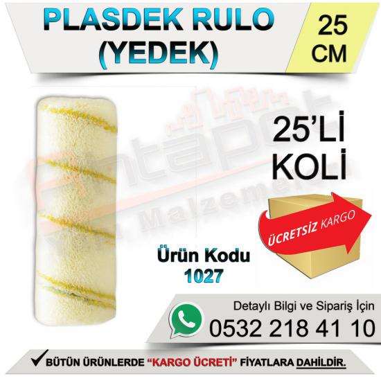 Dekor 1027 Plasdek Rulo Yedek 25 Cm (25 Adet)