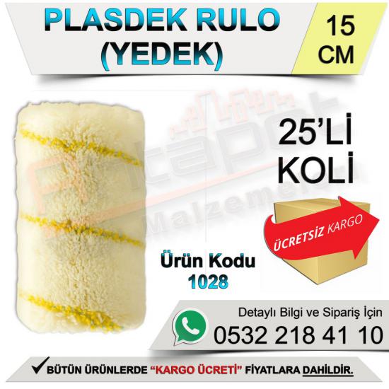 Dekor 1028 Plasdek Rulo Yedek 15 Cm (25 Adet)