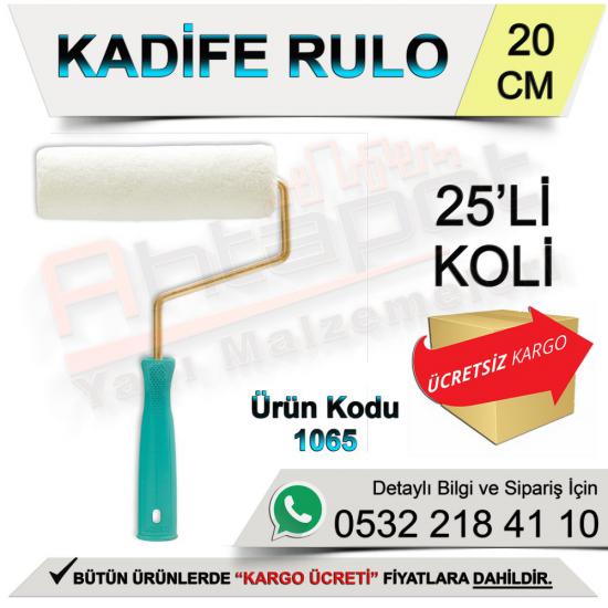 Dekor 1065 Kadife Rulo 20 Cm (25 Adet)