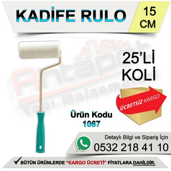 Dekor 1067 Kadife Rulo 15 Cm (25 Adet)