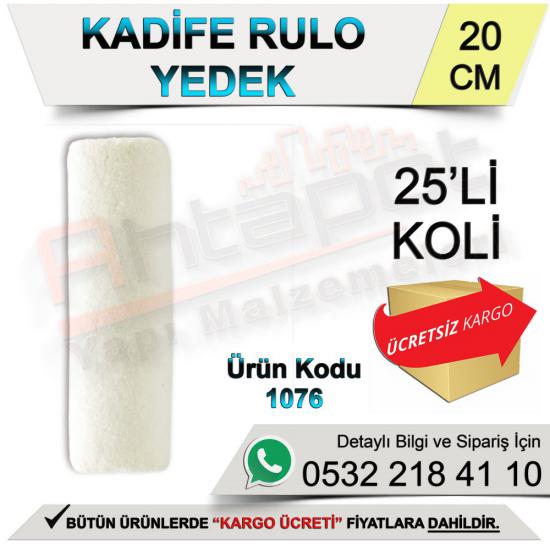 Dekor 1076 Kadife Rulo Yedek 20 Cm (25 Adet)