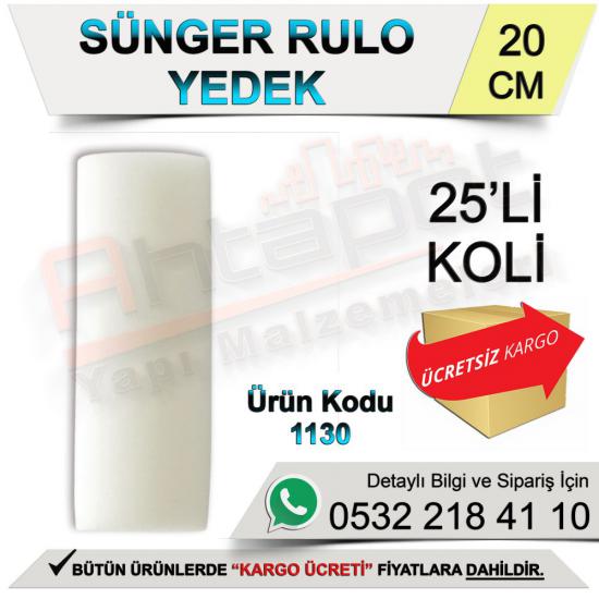 Dekor 1130 Sünger Rulo Yedek 20 Cm (25 Adet), Dekor, 1130, Sünger, Rulo, Yedek, 20 Cm, Dekor 1130, Sünger Rulo Yedek 20 Cm, Dekor Rulo, Sünger Rulo, Yedek Rulo