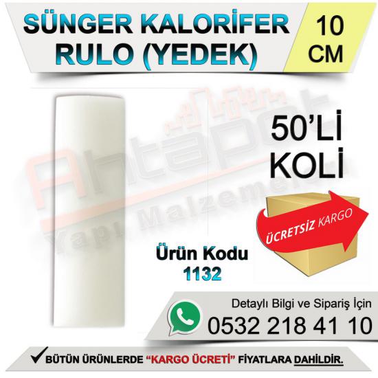 Dekor 1132 Sünger Kalorifer Rulo Yedek 10 Cm (50 Adet)