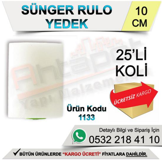 Dekor 1133 Sünger Rulo Yedek 10 Cm (25 Adet)