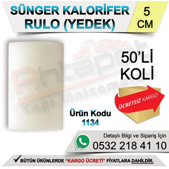 Dekor 1134 Sünger Kalorifer Rulo Yedek 5 Cm (50 Adet)