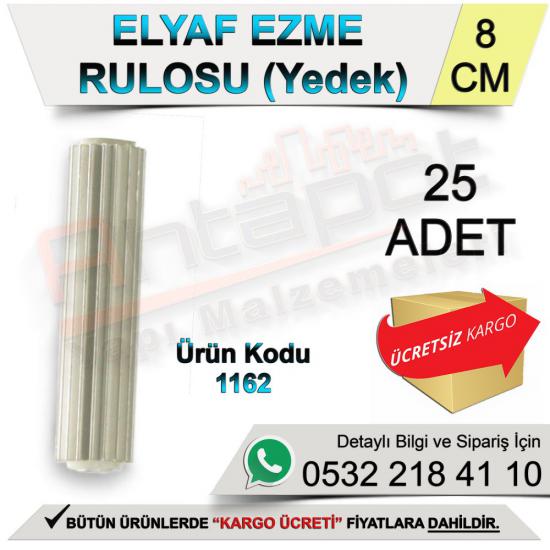 Dekor 1162 Elyaf Ezme Rulosu Yedek 8 Cm (25 Adet), Dekor, 1162, Elyaf, Ezme, Rulosu, Yedek, 8 Cm, Dekor 1162, Elyaf Ezme Rulosu Yedek, Elyaf Ezme Rulosu, Yedek Rulo, Dekor Rulo