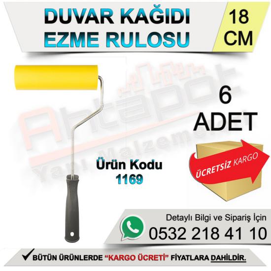 Dekor 1169 Duvar Kağıdı Ezme Rulosu 18x4,5 Cm (6 Adet), Dekor, 1169, Duvar, Kağıdı, Ezme, Rulosu, 18x4,5 Cm, Dekor 1169, Duvar Kağıdı Rulosu, Ezme Rulosu, Dekor Rulo