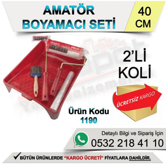 Dekor 1190 Amatör Boyama Seti 32x40x10,5 Cm (2 Adet)