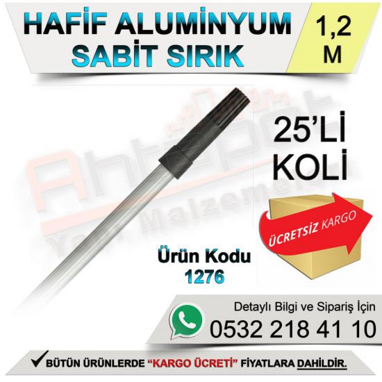 Dekor 1276 Hafif Alüminyum Sırık (sabit) 1,2 Mt (25 Adet)