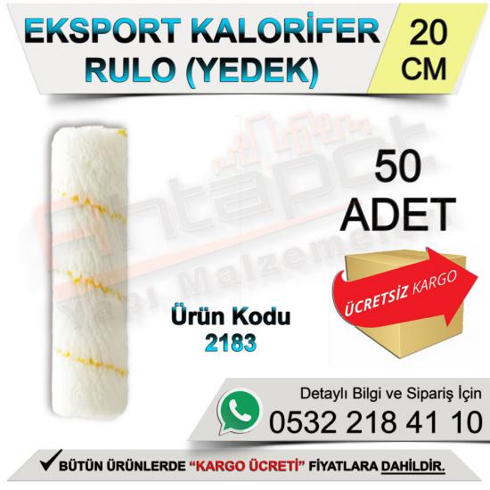 Dekor 2183 Kalorifer Yedek Rulo 20 Cm (50 Adet)