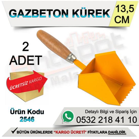 GAZBETON KÜREK 13,5 CM (2 ADET)