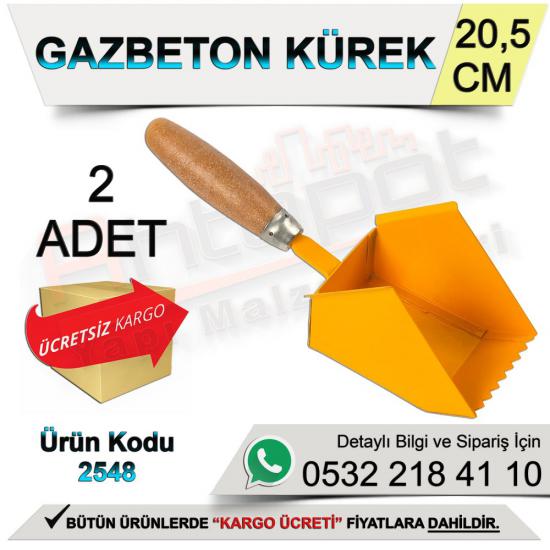 GAZBETON KÜREK 20,5 CM (2 ADET)