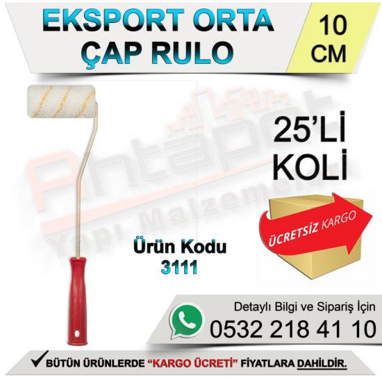 Dekor 3111 Eksport Orta Çap Rulo 10 Cm (25 Adet)
