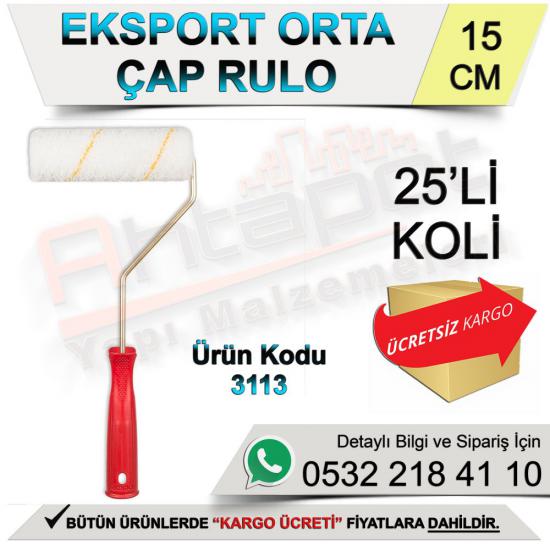Dekor 3113 Eksport Orta Çap Rulo 15 Cm (25 Adet)