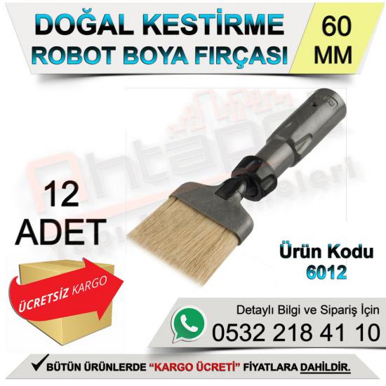Dekor 6012 Doğal Kestirme Robot Fırça 2,3x60 Mm (12 Adet)