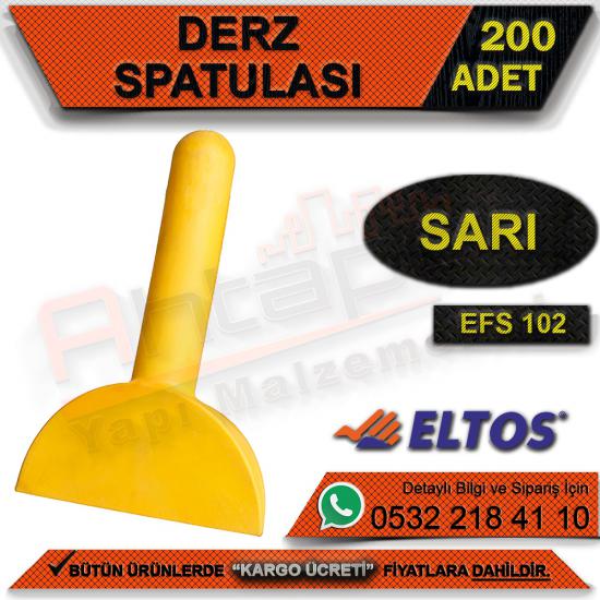 Eltos Efs102 Derz Spatulası (Sarı) (200 Adet)