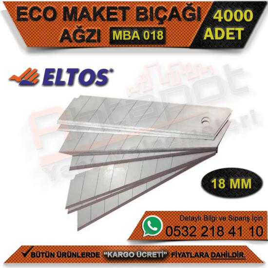 Toolux Mba018 Eco Maket Bıçak Ağzı 18 Mm (4000 Adet)